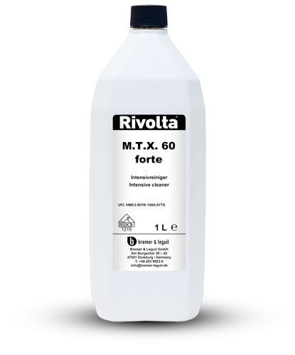 M.T.X. 60 forte-RIVOLTA Reiniger von Bremer & Leguil